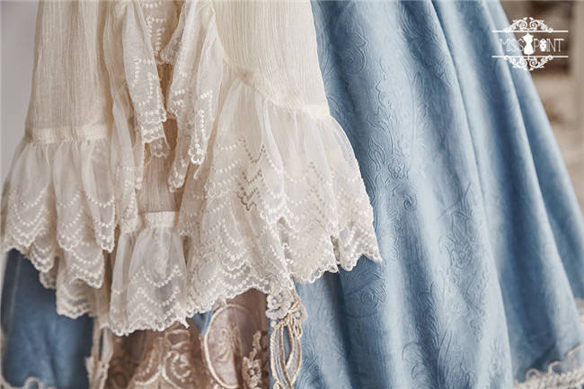 Miss Point ~ Elizabeth~ Elegant Lolita Fishbone Skirt Tea Party Version -Custom Tailor Available