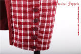 Little Red Riding Hood & Grandma Wolf~ Lolita  Red Gingham Pants -The 2nd Round Pre-order Closed