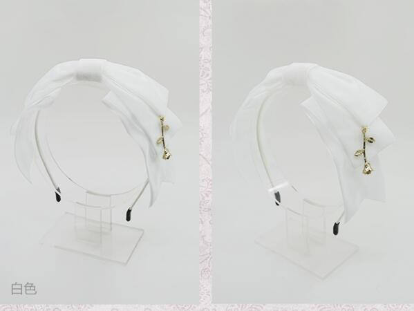 The Little Prince's Rose- Velvet Lolita Headbow -11 Colors