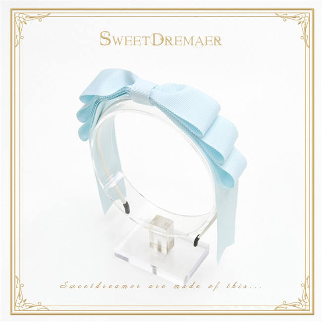 Sweet Dreamer~Diana~ Three Layer Bowknots Lolita Headbow