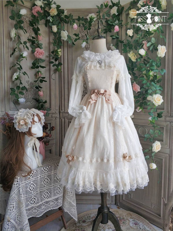 Dawn Maiden~ Vintage Classic Lolita JSK Ready Made