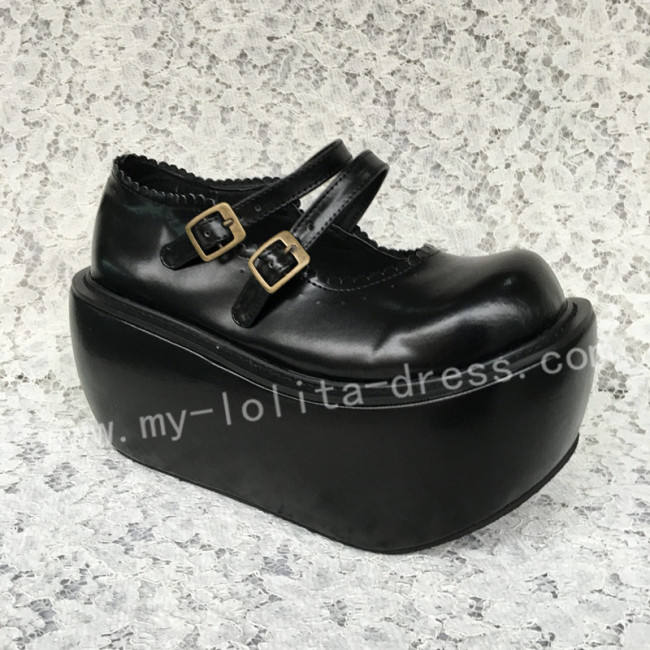 Double Straps Lolita Shoes