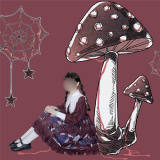 Poisonous Mushroom~ Gothic Lolita OP