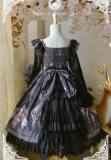The Kingdom of Fairies~ Lolita Hime Sleeve OP Dress With Back Open Design Short/Long Version  -out