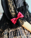 Black Bird Cage~ Gothic Halloween Lolita OP For Children -Limited Quanitity Pre-order Closed