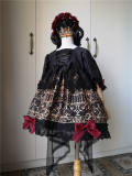 Black Bird Cage~ Gothic Halloween Lolita OP For Children -Limited Quanitity Pre-order Closed