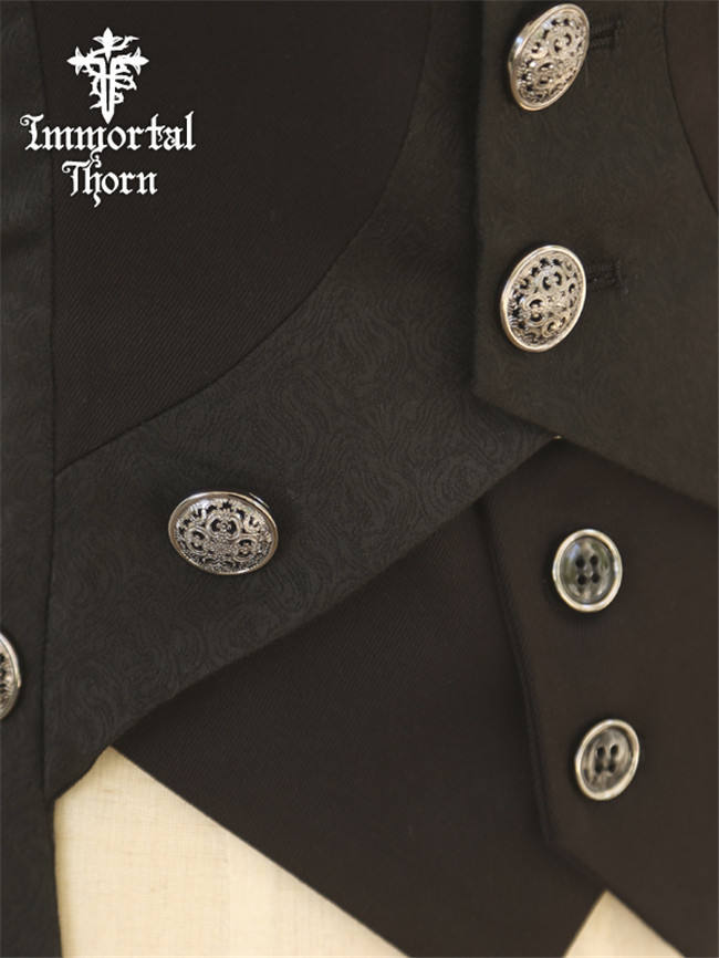 Immortal Thorn Eternal Poetry of Night Vintage Ouji Coat