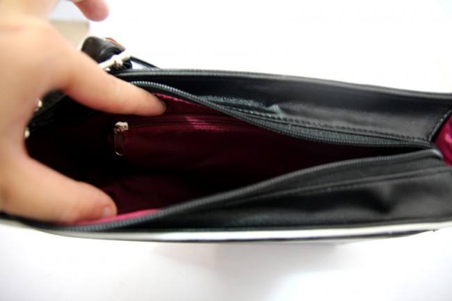 Sweet Piano Shape Black Lolita Messenger Bag