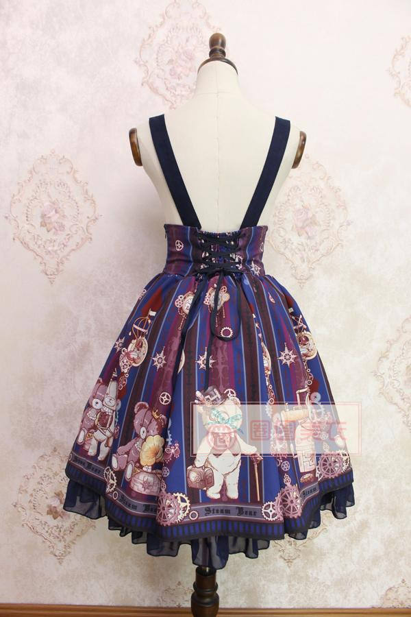 Alice Girl~ Steampunk Bear&Gear~ Lolita Salopette