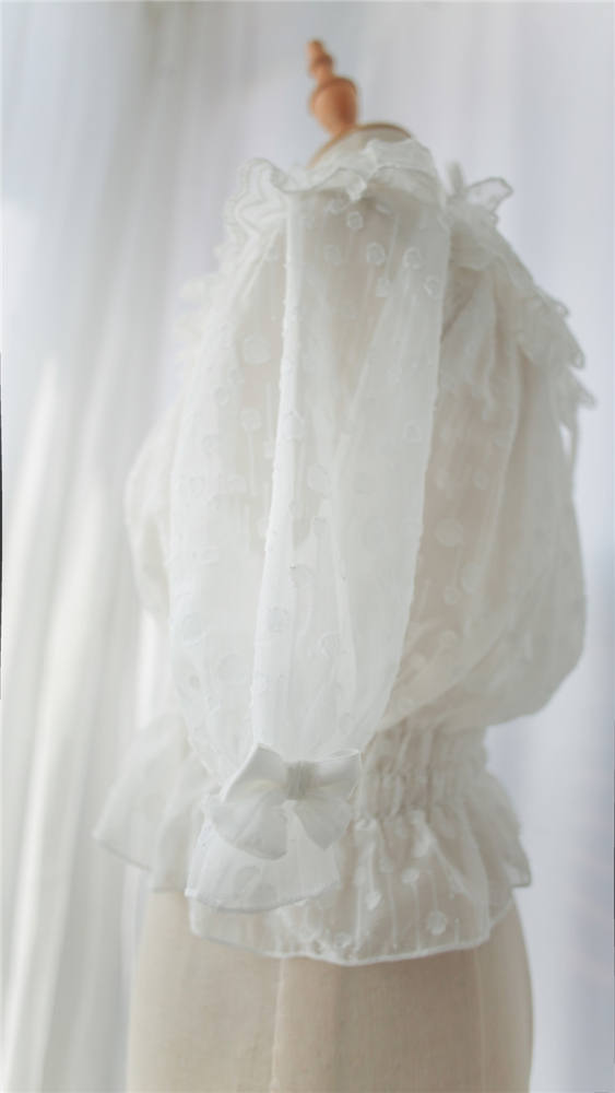Neverland Lolita ~Dessert Lace Lolita Blouse -Ready MADE