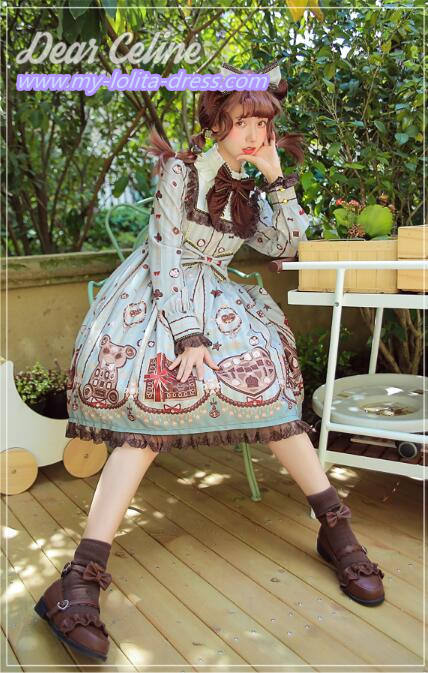 Valentine's Chocolate~ Sweet Lolita OP/JSK -Ready Made