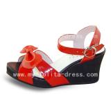 Beautiful Wedges Sandals with Bows