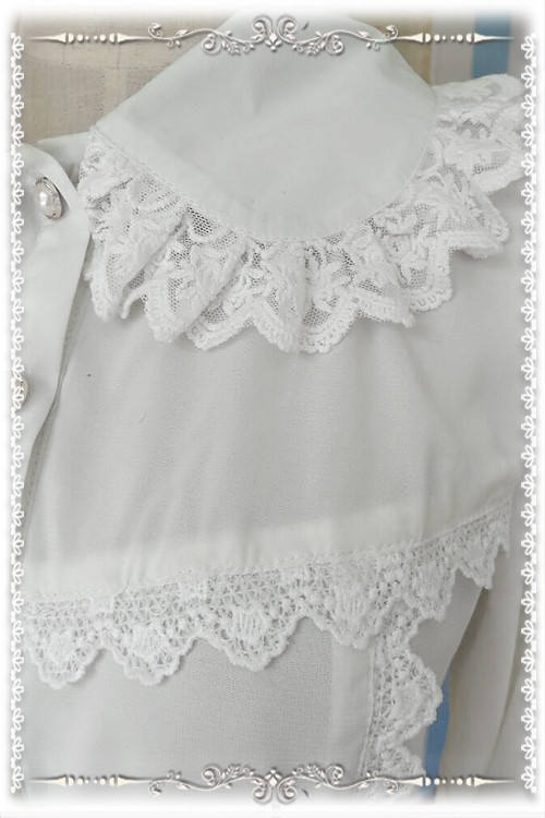 Infanta Gigot Sleeves Chiffon Lolita Blouse