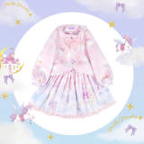 The Cloud Unicorn~ Sweet Lolita Skirt/Coat -Ready Made