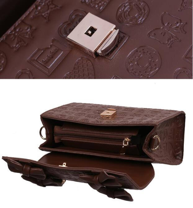 Embossed Chocolate Dessert Lolita Cross-body Bag/Handbag