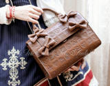 Embossed Chocolate Dessert Lolita Cross-body Bag/Handbag
