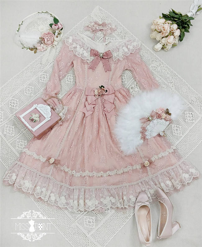 Dawn Maiden~ Vintage Classic Lolita OP Ready Made