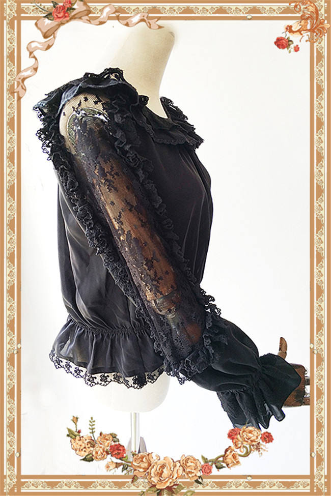 Jenny Cookies~Lolita Long Sleeves Blouse