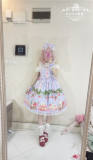 Strawberry Sheep And Cupcakes ~Sweet Lolita JSK Dress-Pre-order Closed