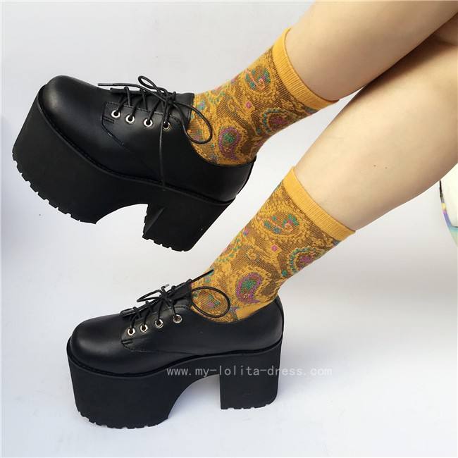 White High Platform Lolita Shoes