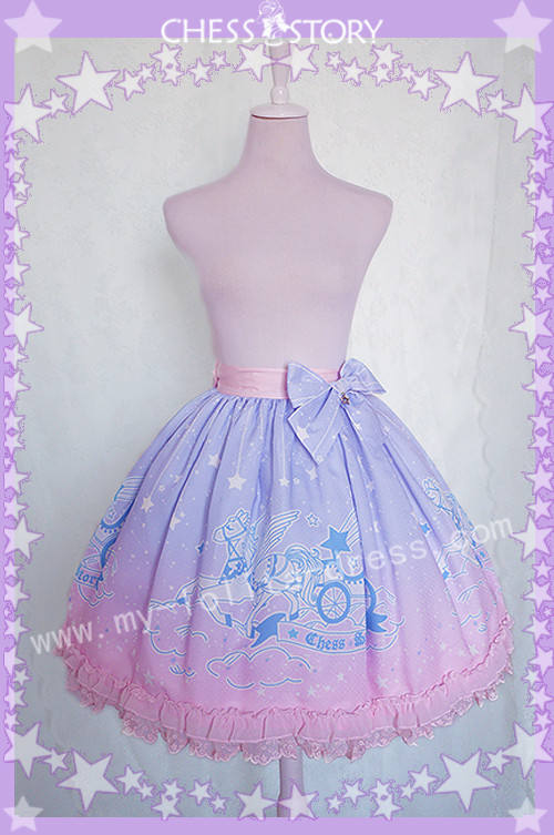 Chess Story ~Dreamy Starry Night~ Lolita Skirt