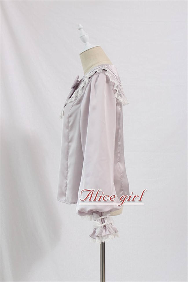 Mola Fan Collar Lace Lolita Blouse -Ready Made