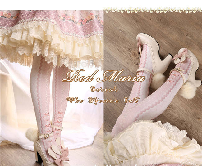 Several Cats ~ Sweet Lolita Tights