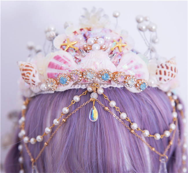 Pinky Winky~Shell Theme Sweet Lolita JSK -Pre-order Closed