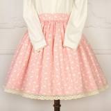 Miss Point ~ Pink Sakura Japan Cute Lace Lolita Skirt-out