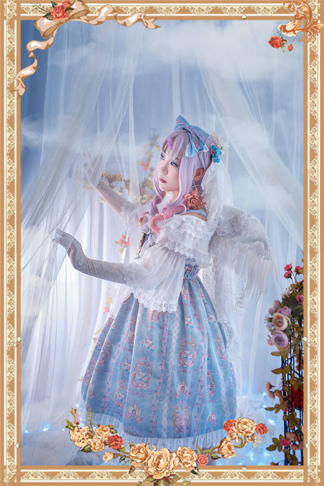 *Infanta ~Dream Unicorn~ Printed Lolita Jumper -Ready Made