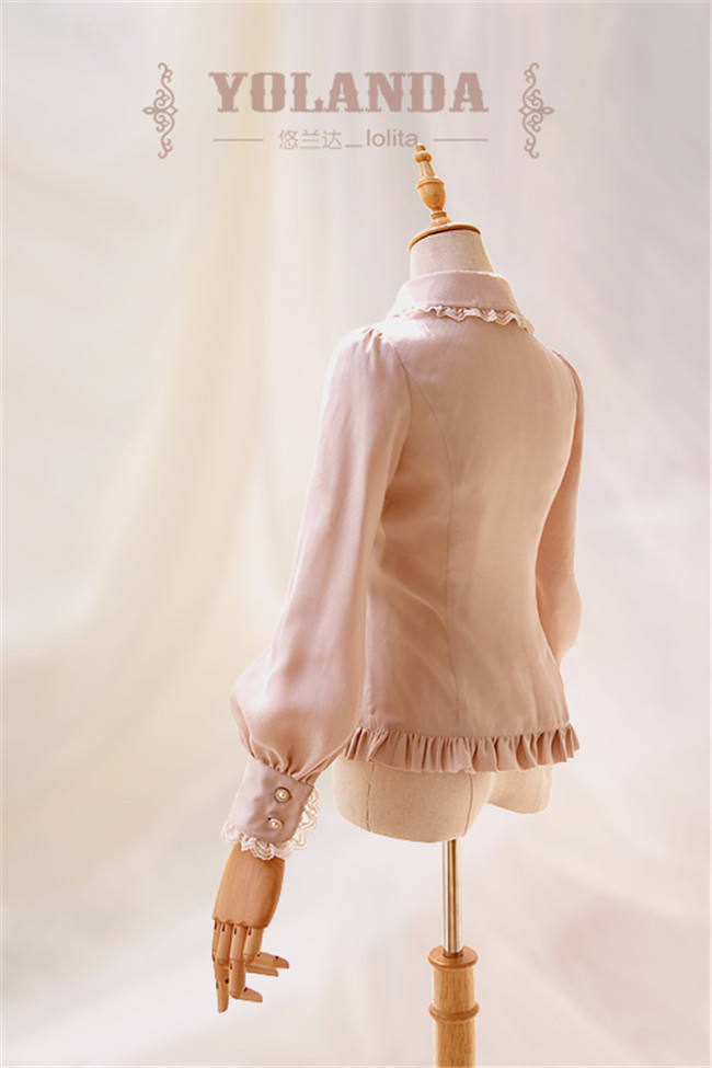 Yolanda -Benny's Herbology- College Style Lolita Embroidery Blouse