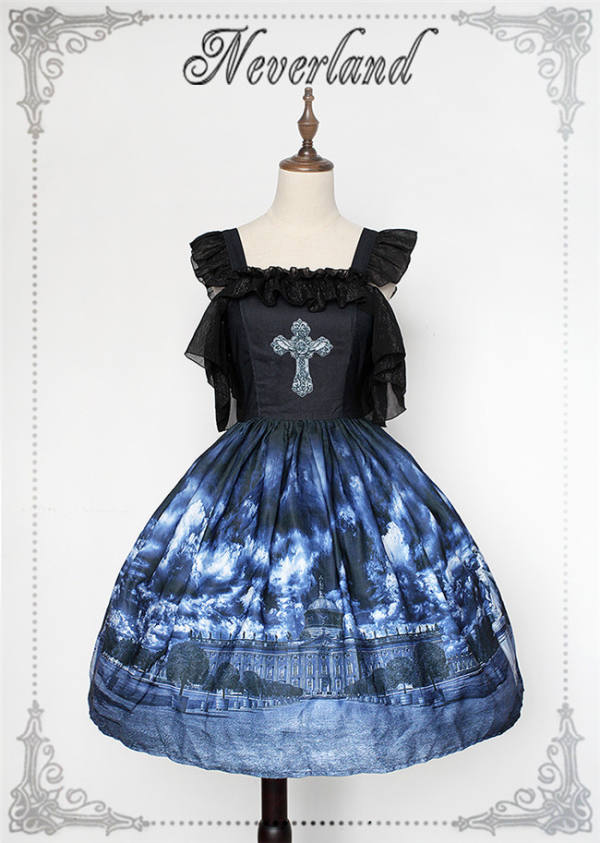 The Phantom of The Cemetery~ Lolita JSK Dress -out