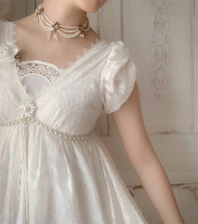 Surfacespell ~MissBennet~ Empire Waist Lolita OP -Custom Tailor Available