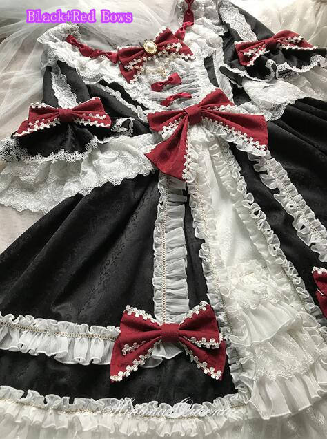 Moira~ Lolita Short Sleeves OP Dress -Sax Size XL In Stock