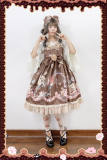 Candy Town~ Sweet Lolita JSK Dress -Valentine's Day Sp Series