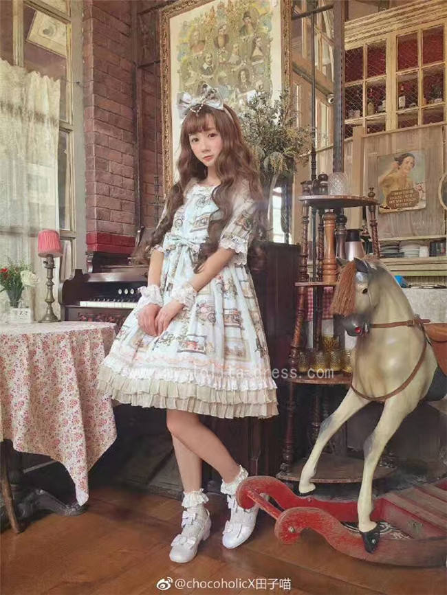 Sweet 3 Bows Lolita Heels Shoes