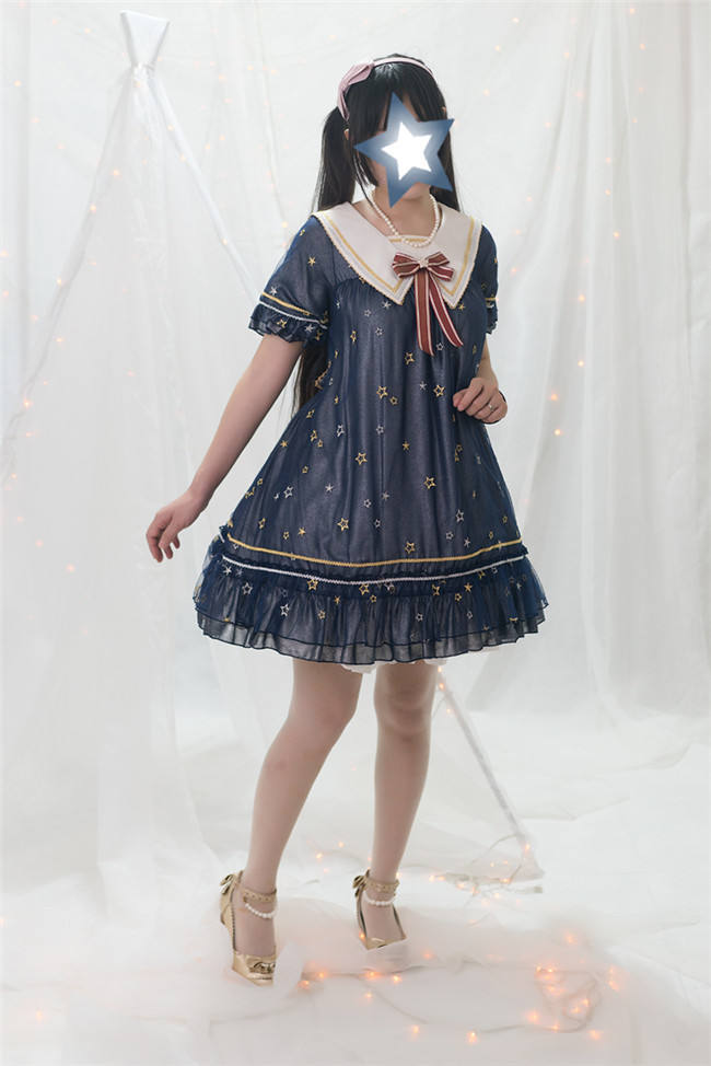 Planetesimals~ Summer Embroidery Lolita OP Dress -Pre-order Closed