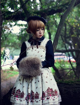 HMHM Little Red Riding Hood Ms.Wolf Note JSK