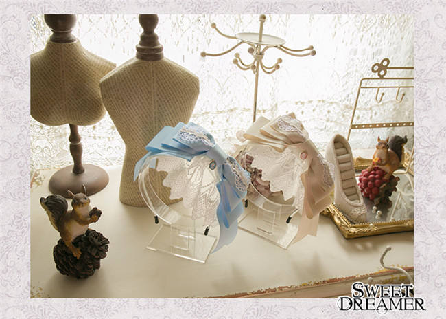 Cutie Creator  - Maiden's Prayer- Bow Lace Lolita Headbow