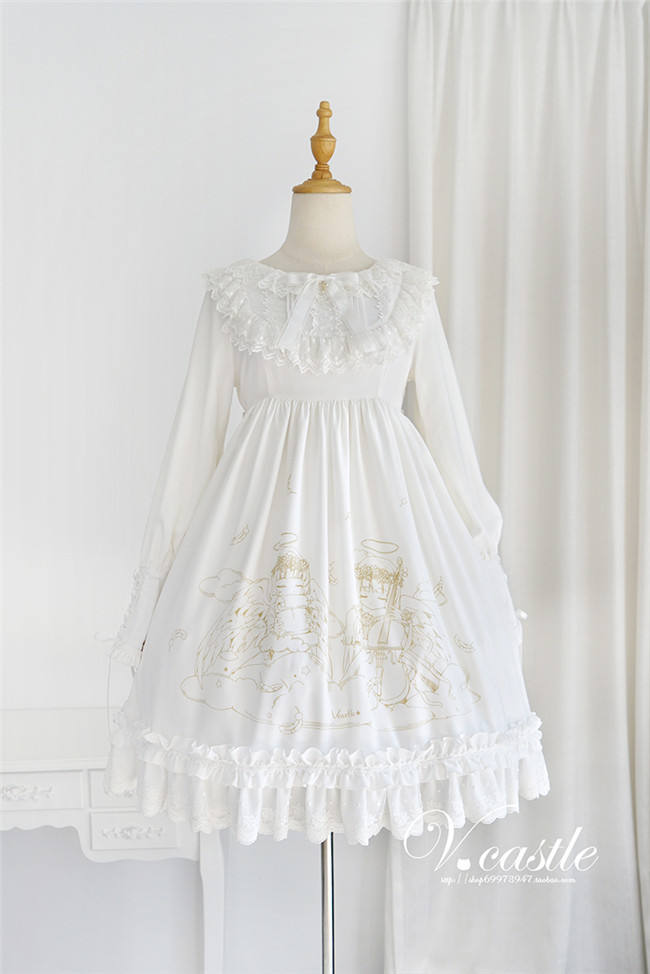 Little Angel~ Classic Lolita OP Dress -out