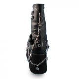 Black Gothic Gorgeous Lolita Boots