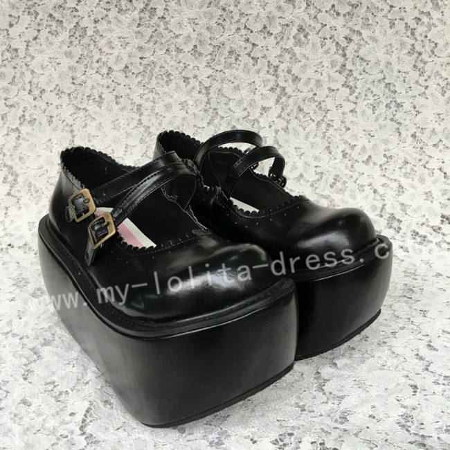 Double Straps Lolita Shoes