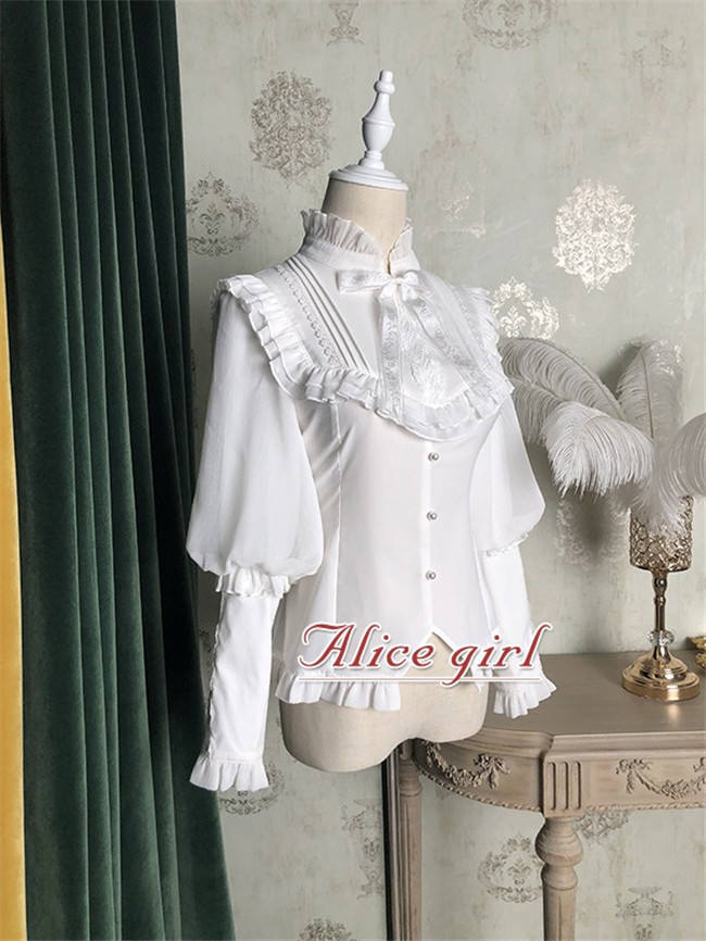 Alice Girl ~Berlin Girl~ Gigot Sleeves Lolita Blouse -Pre-order