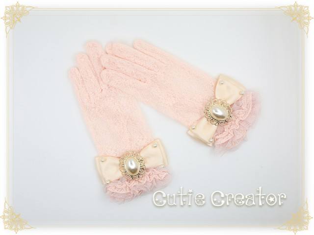 Sweet Dreamer Pearl Lace Lolita Gloves