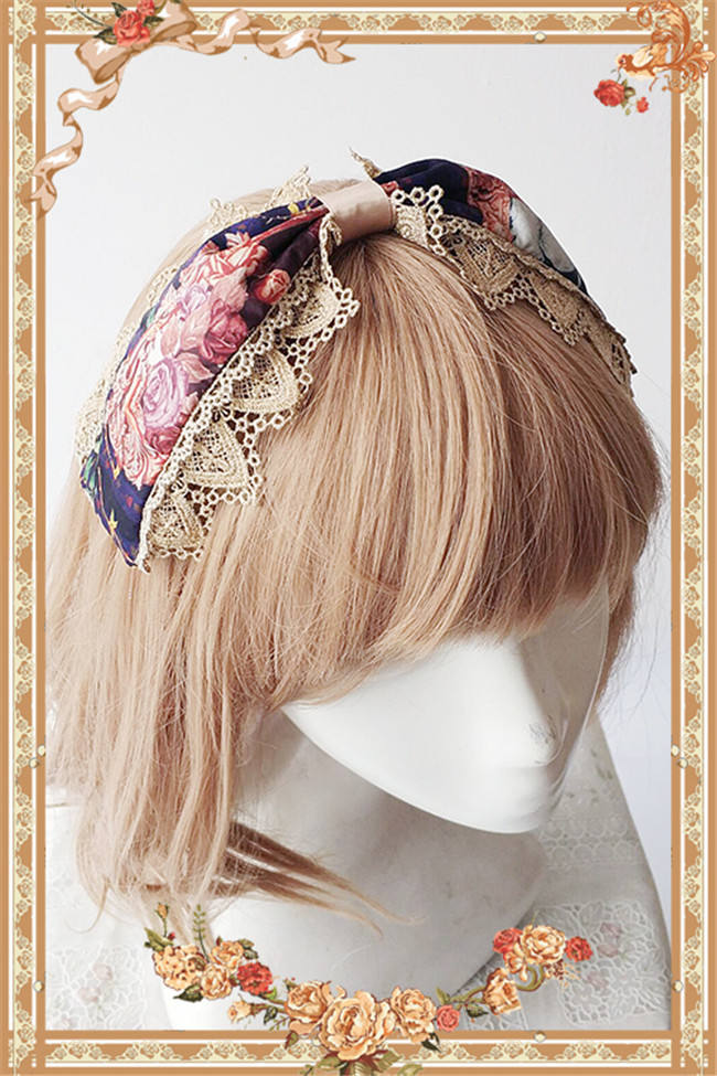Still Life Picture Frame~ Lolita Printed JSK Dress -out