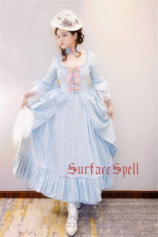 Surfacespell ~ The Duchess*Rococo~ Elegant Lolita OP -Custom Tailor Available