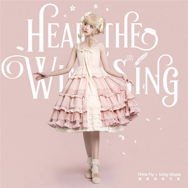 Icing Utopic~Hear the Wind Sing- JSK -Green Size XL In Stock