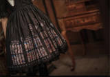 The Saint's Prayer~ Glass Window Lolita JSK Dress With Detachable Collar - out