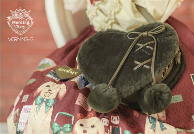 Repair of Love/Star~ Sweet Lolita Fur Hand Bag/Cross-body Bag