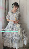 Dear Cline ~Pastorl Style Lolita Floral Dress -Ready Made